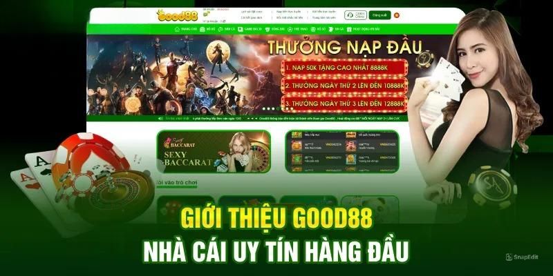 Giới thiệu sơ lược về nền tảng website giải trí Good88